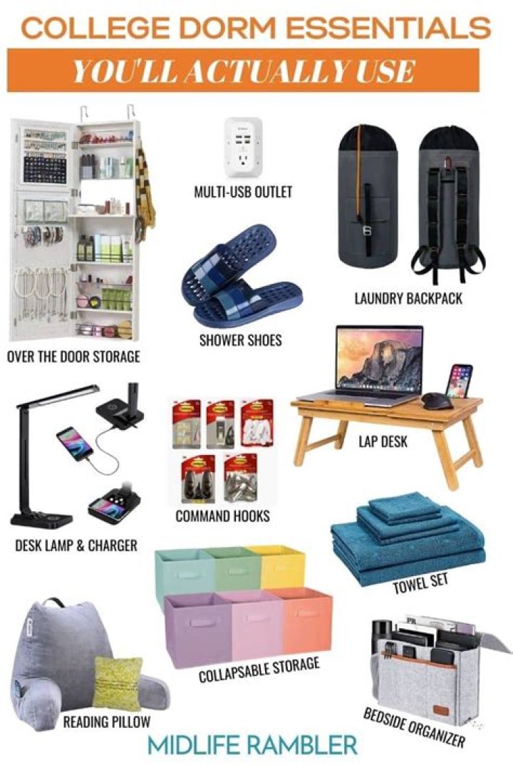 The dorm essentials you need for college